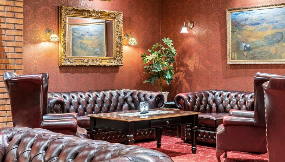 INTERIØRSKATTER: Best Western har en del særegne rom utsmykket med spesielle møbler og unik pynt.