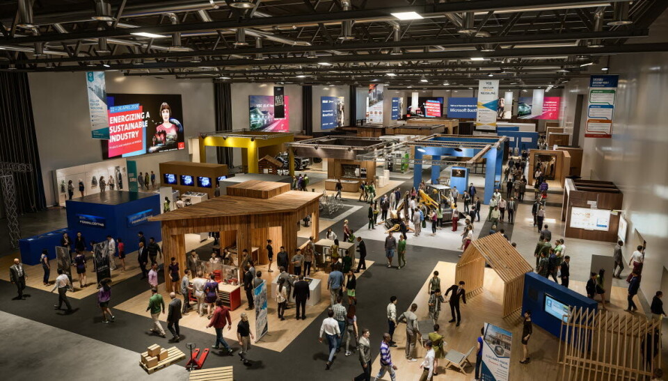 GOD KAPASITET FOR MESSE: Thon Congress messehall utvides fra 2 550 til 5 100 kvadratmeter og får dermed svært god kapasitet.