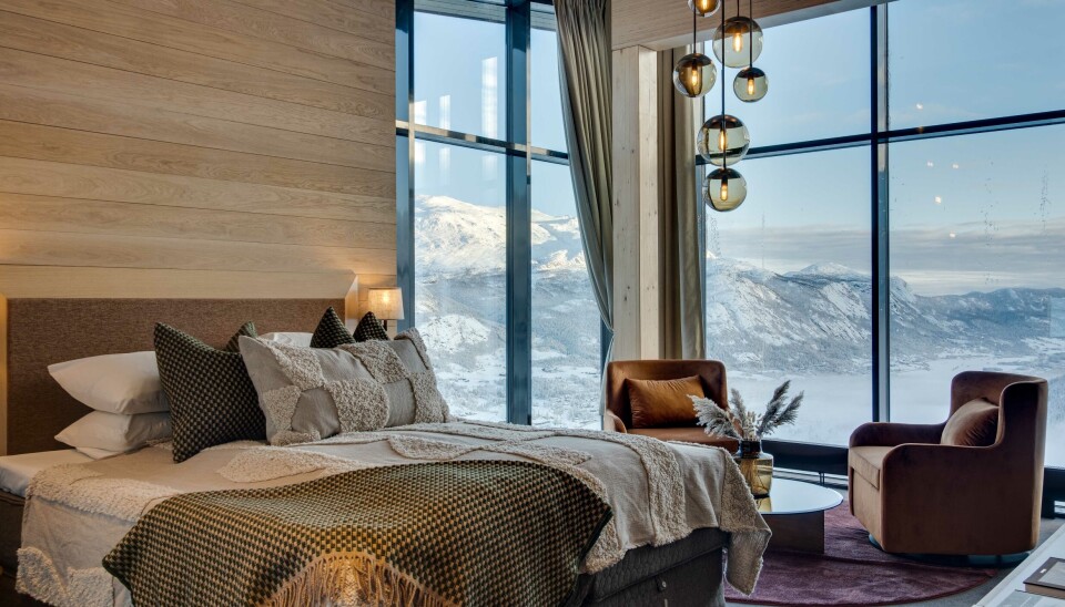 Det nyoppussede hotellet har 51 nye rom