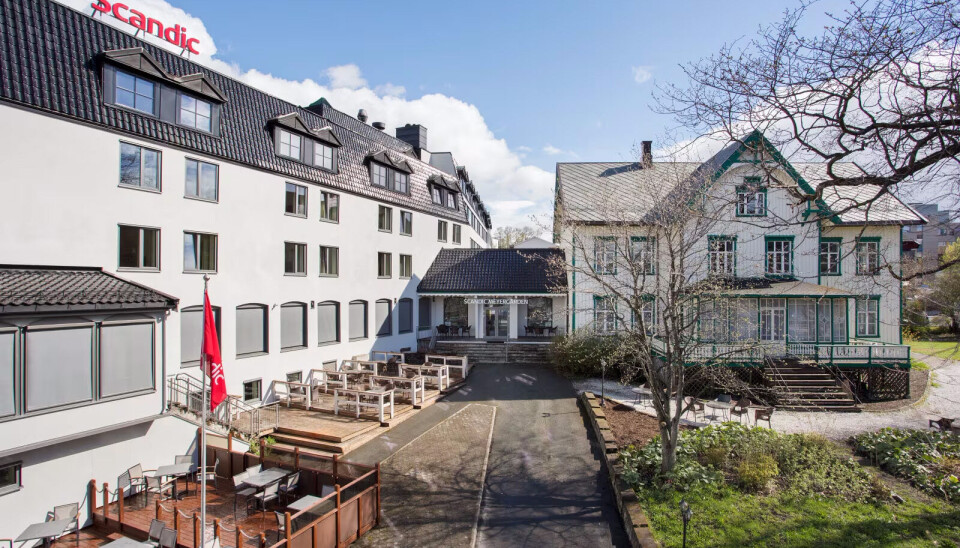 Bygger ut: Scandic Meyergården har fått godkjent å bygge en ny vinterhage.