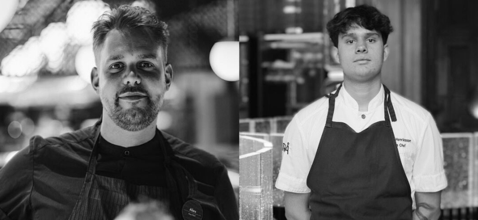 Fire kokker ankommer Kit Academy Oslo for å delta i Strawberrys nye kokkekonkurranse.