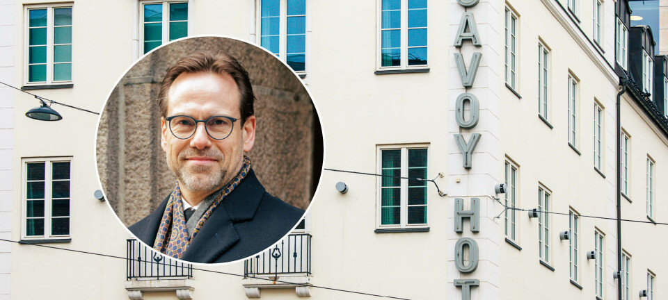 Pusser opp: Eier Endre Glastad ser fram til å satse på moderne luksus og komfort i et historisk bygg.