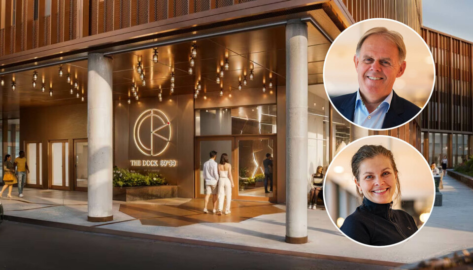 The Dock står ferdig i juni. Nå jobbes det med å få ansatte på plass til åpningen av hotellet.