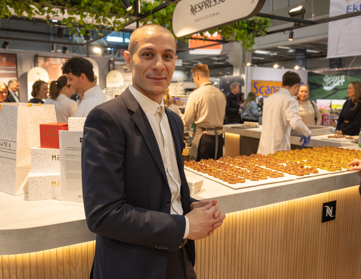 Key Account Manager Mohamed El Bouazzaoui i Nespresso Professional
