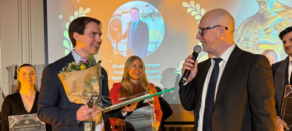 Her er «årets unge talent» i hotellbransjen