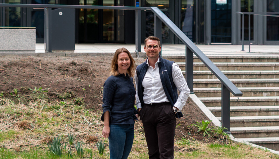 lngvill Hestenes, CEO i Convene Group, og Alexander W. Richter, leder av Hospitality-teamet i selskapet.