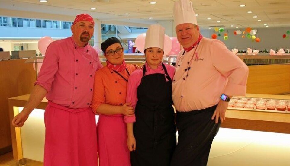Dagen da lunsjen var rosa