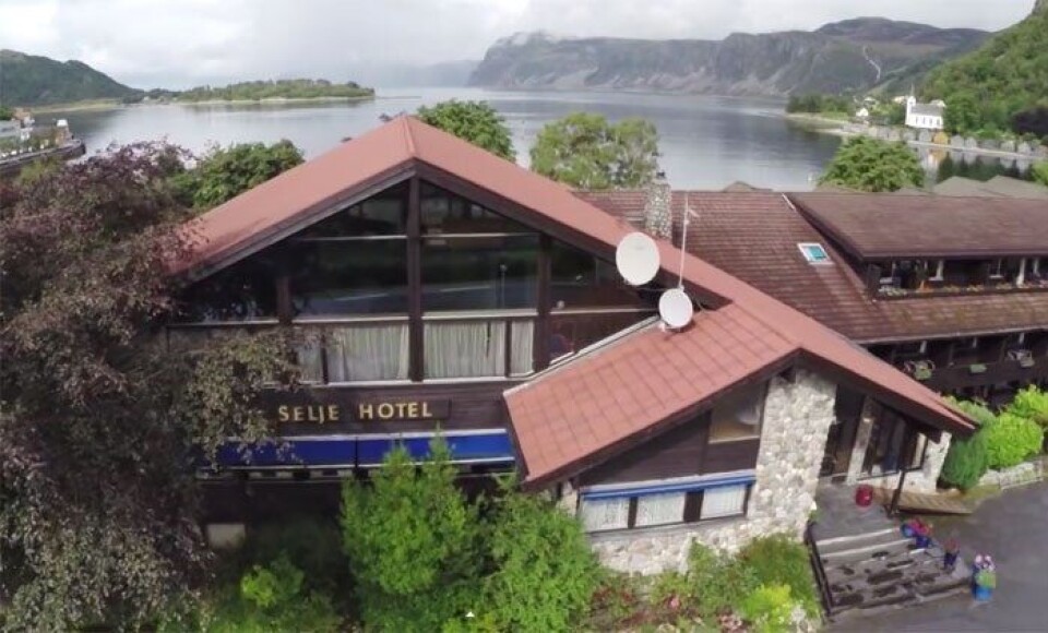 Selje Hotel ble hacket