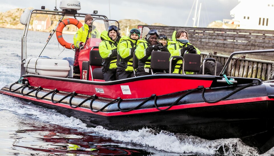 Visningssenteret tar imot 2000 skoleelever i løpet av et år.