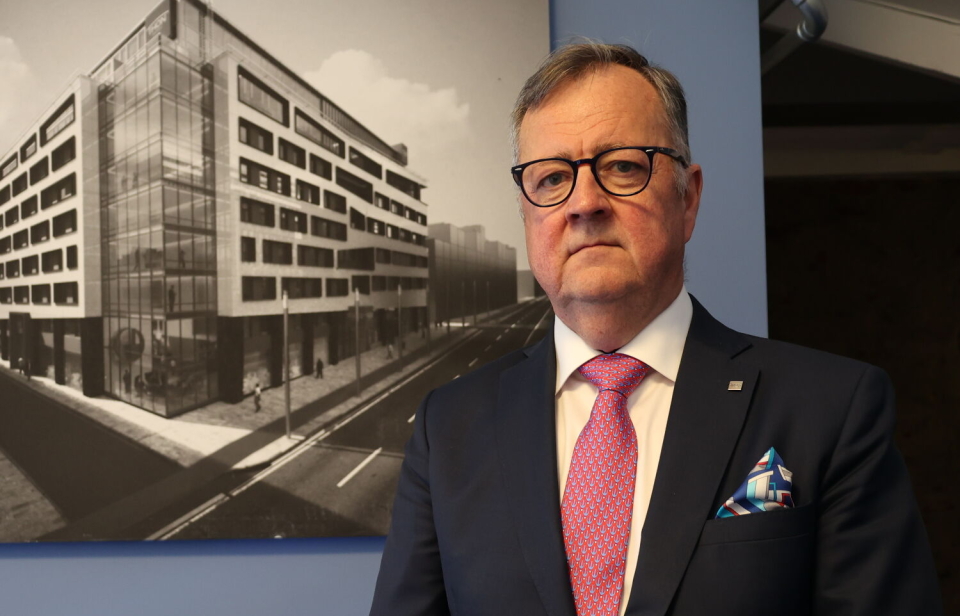 Konserndirektør Morten Thorvaldsen i Thon Hotels.