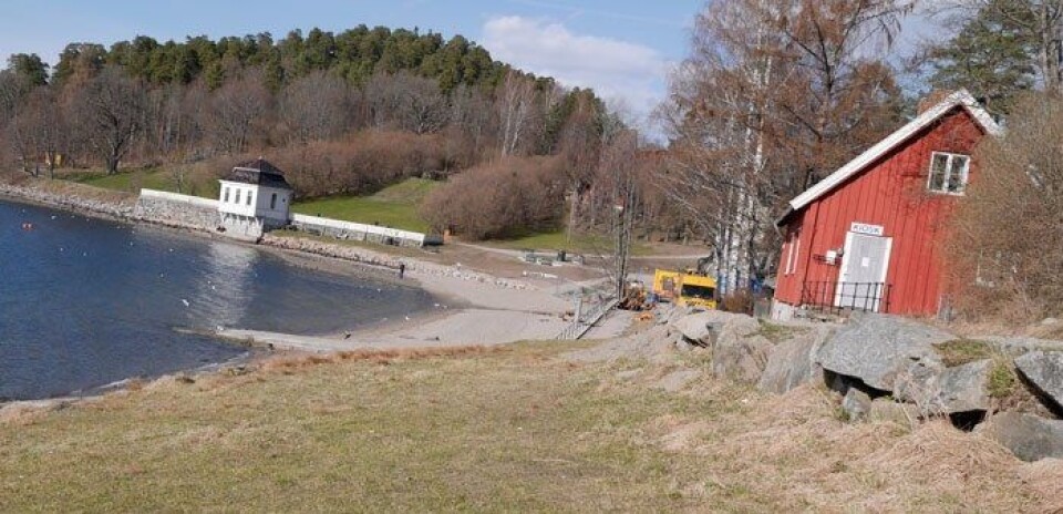 Endelig blir det servering her