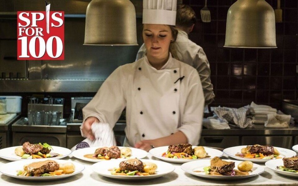 Snart duket for 'Spis for 100'