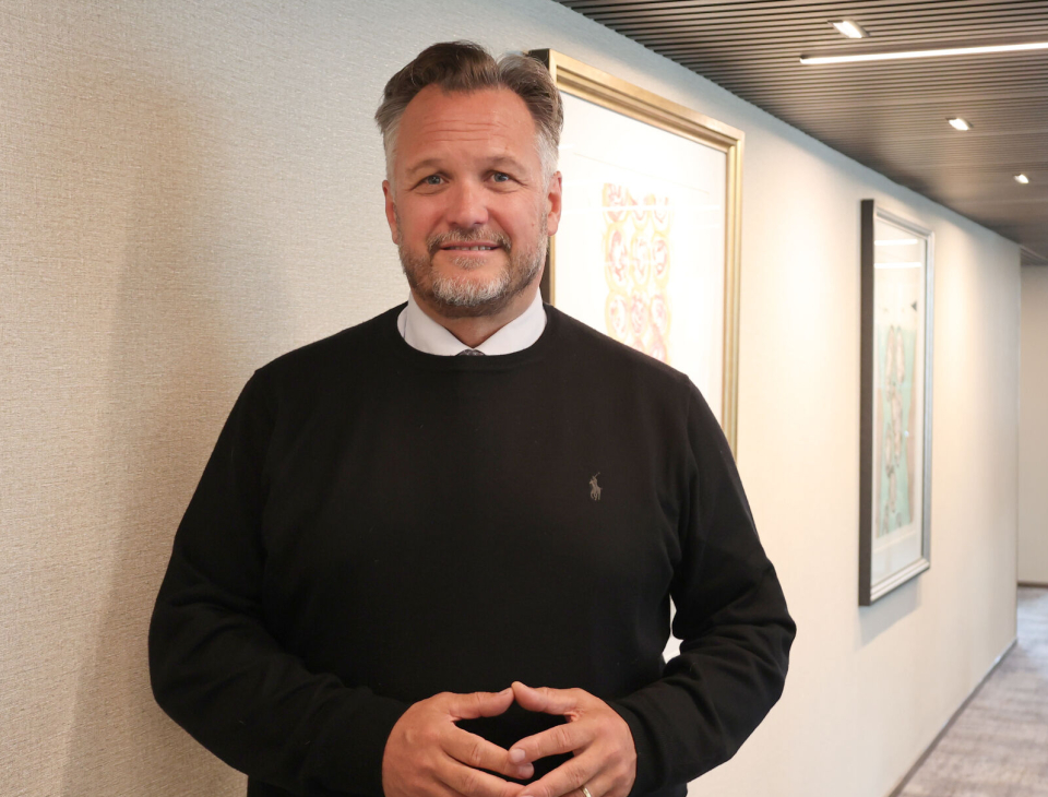 Utviklingsdirektør Mikael Forselius i Laho AS har erfaring både som kokk og hotelldirektør.