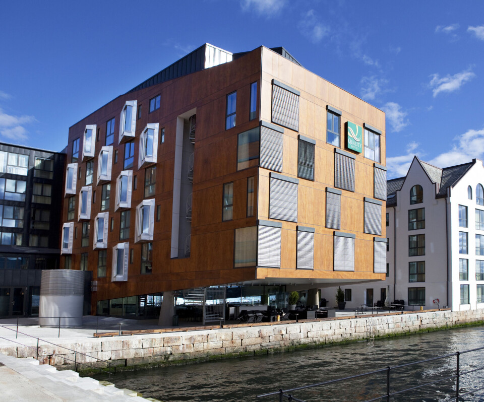 Quality Hotel Waterfront i Ålesund.