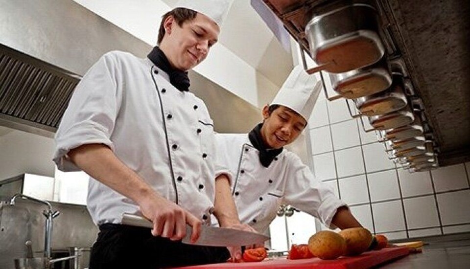 Lærer norsk mens de er lærlinger