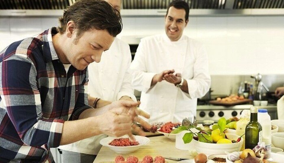 I hardtrening før Jamie´s Italian-åpning