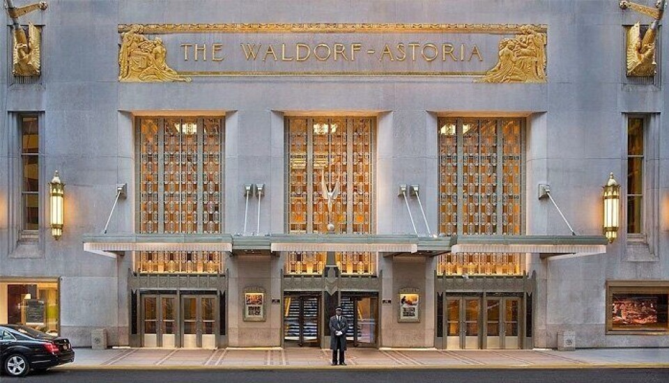 Waldorf Astoria solgt for rekordsum