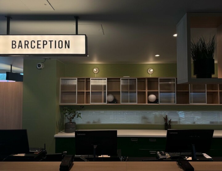 Nye co-working soner og en barception er en del av det oppgraderte tilbudet på Comfort Hotel Runway.