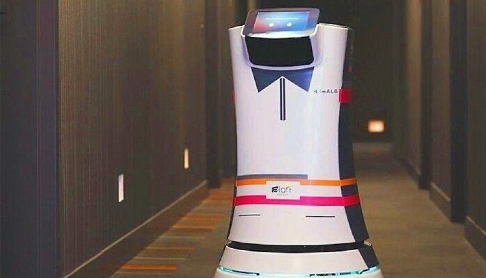 Robot-butleren vekker harme