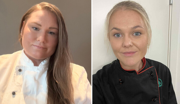 Katharina Milo Pedersen (t.v.) og Helene Aasvik.