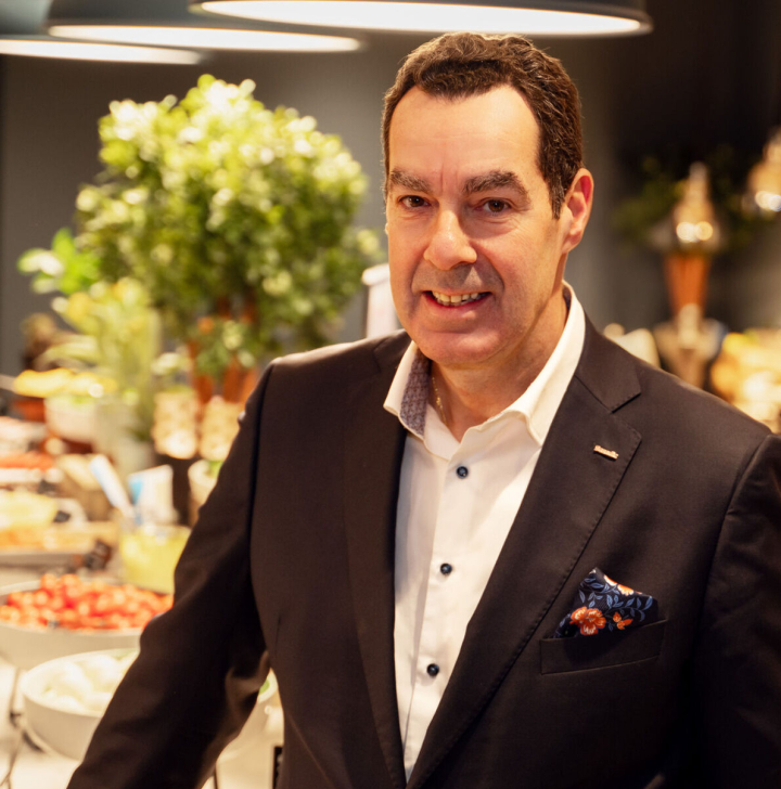 Direktør Morten Malting for mat og drikke i Scandic Hotels.