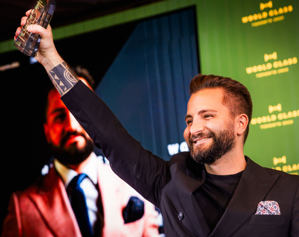 Felice Capasso fra Nedre-Løkka har vunnet tittelen som World Class Global Bartender of the Year.