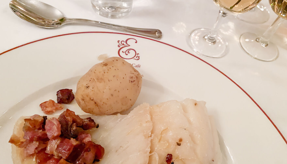 Lutefisk i all sin enkelhet.