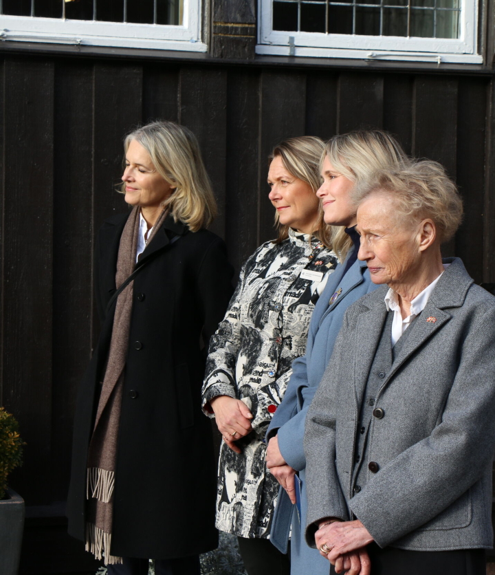 Fra venstre: Louise Bang Jespersen, Pernille Christensen, Anne Lindboe og Jette Frölich.