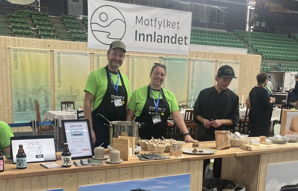 Matfylket Innlandet stakk av med tittelen Årets Stand under messen.