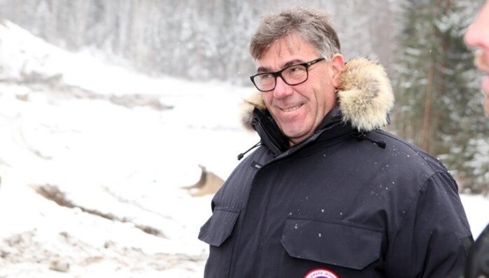 Hagen bygger spa i skogen