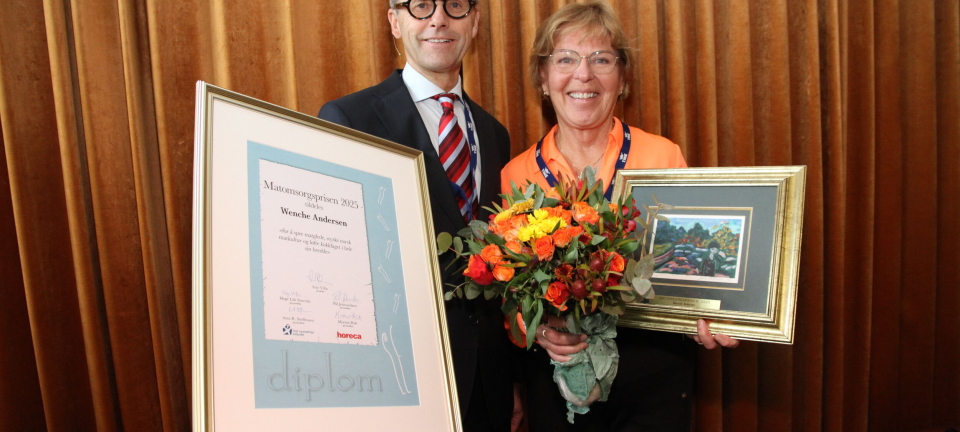 Wenche Andersen tildeles Matomsorgsprisen 2025