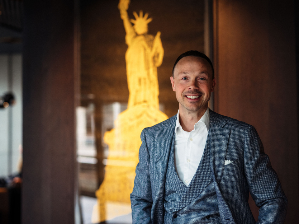 Martin Andersen har fått rollen som hotelldirektør ved The Thief på Tjuvholmen.