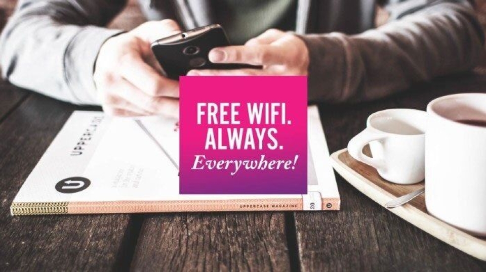 Gratis Wifi - alltid, uansett