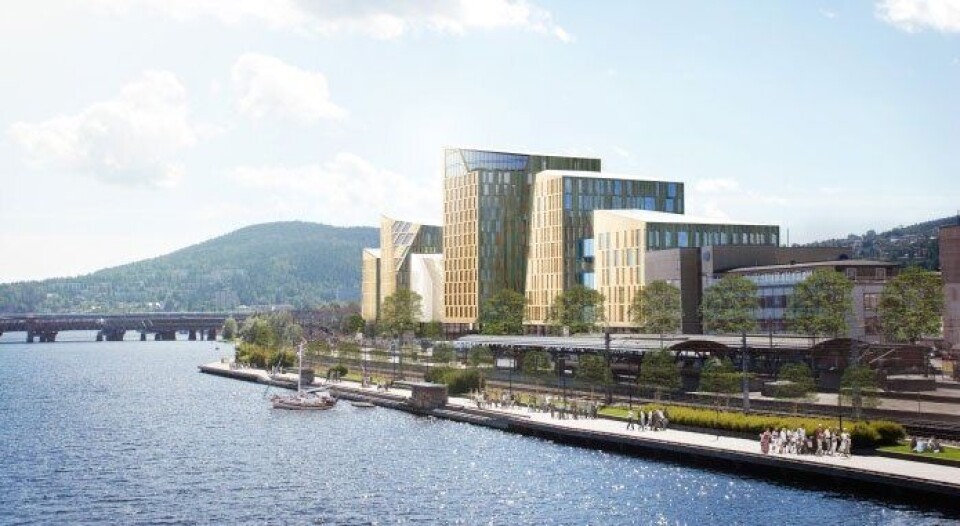 Vant hotellkampen i Drammen