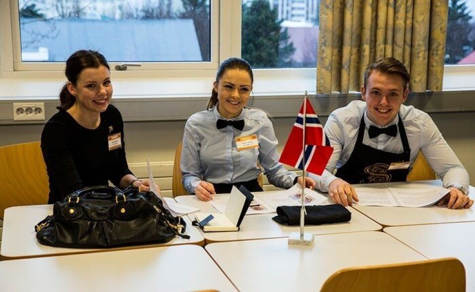 Servitør-sølv på Island