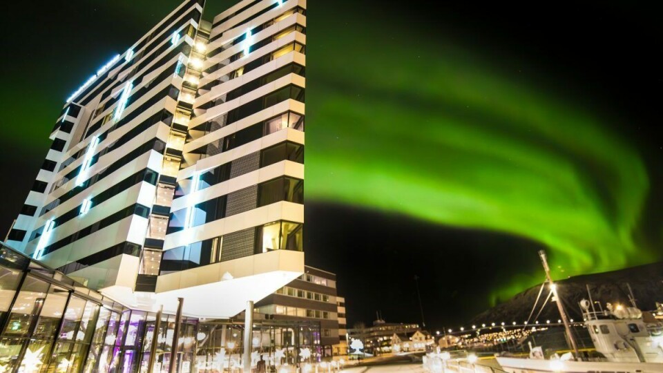 The Edge åpnet i mai 2014, og fra dag en ble hotellet et nytt samlingspunkt for innbyggerne i Tromsø. Foto: www.forkerfotos.com