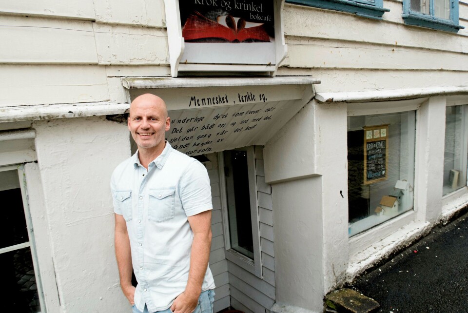 STARTET: Preben Larsen hadde jobbet som kokk før han startet for seg selv.