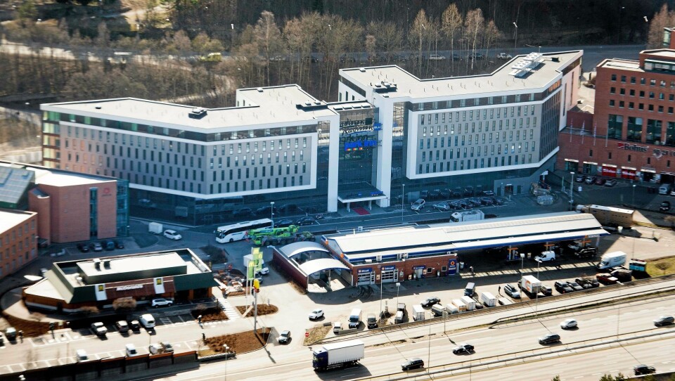 Flyfoto av Park Inn by Radisson Hotel og konferansesenter Oslo Alna, det sist oppførte Rezidor-hotellet i Norge. Flyfoto av Park Inn by Radisson Hotel og konferansesenter Oslo Alna, det sist oppførte Rezidor-hotellet i Norge.