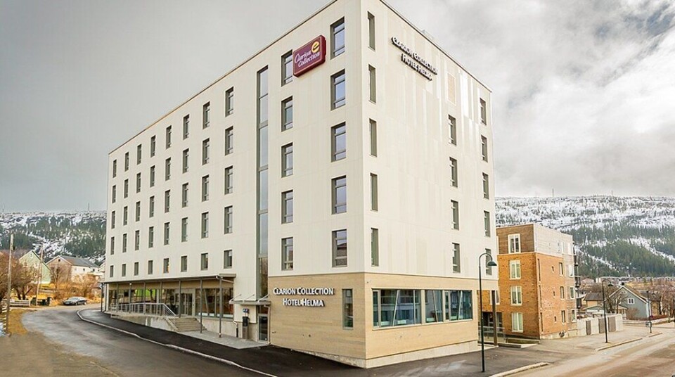 DARK DOG: Noe overraskende kom Clarion Collection Hotel Helma på 6. plass. For ordens skyld: Det ligger i Mo i Rana.