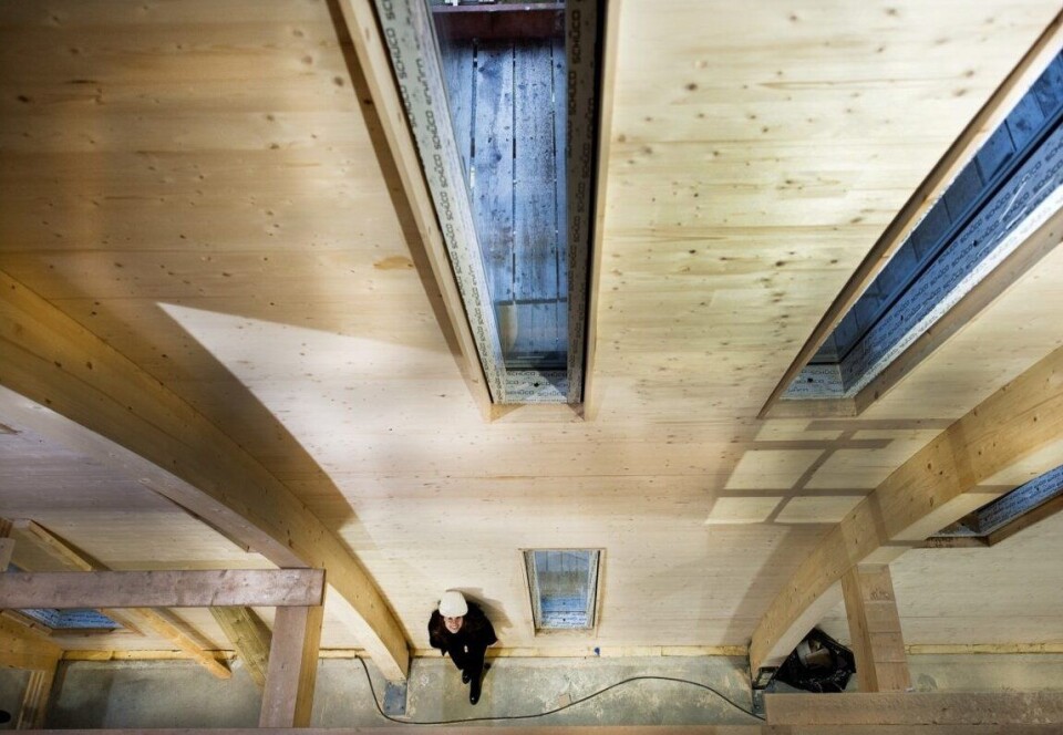 DAMEN BAK: – Jeg ser på arkitektur som brukskunst. Jeg liker at noe vi har skapt, oppleves ulikt og gjør at folk har ulike opplevelser og fortellinger, sier arkitekt Anita Valrygg.