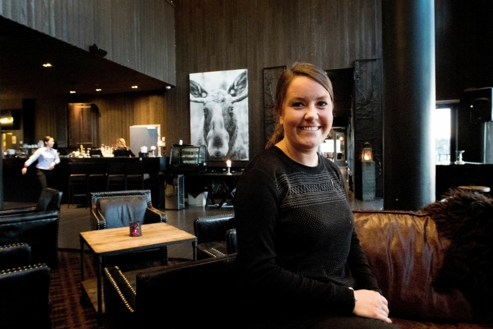 SJEF: Hotellsjef Isabelle Olsen er storfornøyd med oppslutningen på norskkursene.