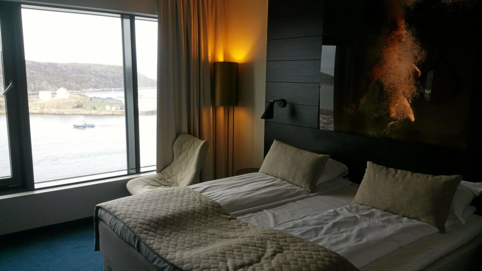 GODT BRUKT: Norske hotellsenger fikk kjørt seg i november. Her fra Scandic Havet i Bodø.