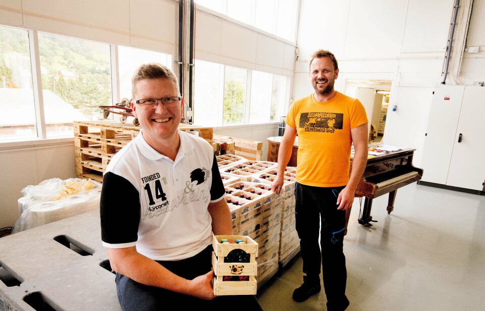 POPULÆR: Voss Fellesbryggeri har sin egen sixpack i tre. Den er det mange som digger.