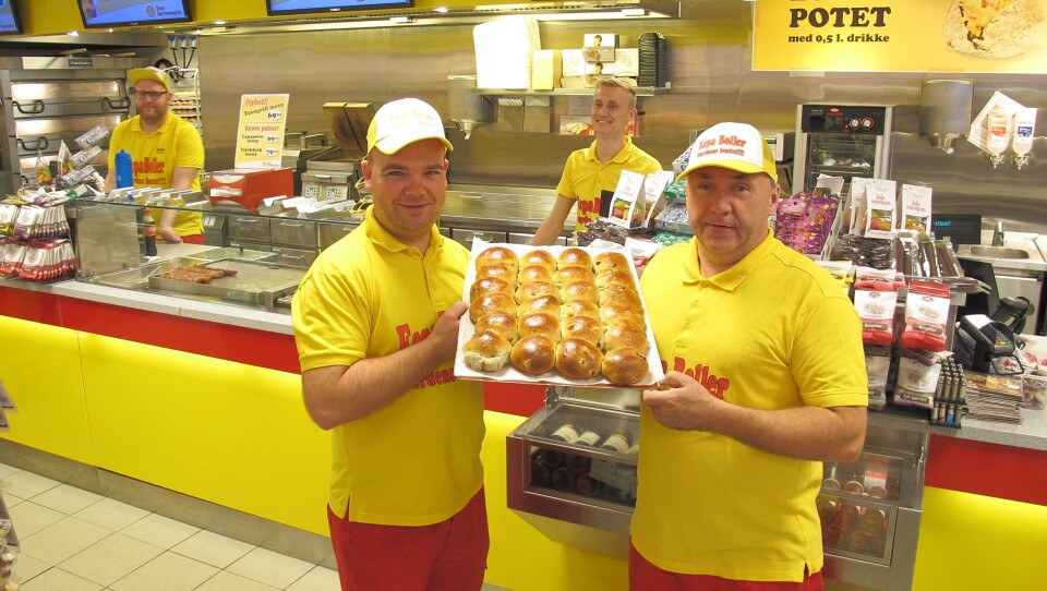 TO AV EIERNE: Morten Støen og Rune Gulbrandsen er to av eierhjernene bak bollesuksessen på Espa.