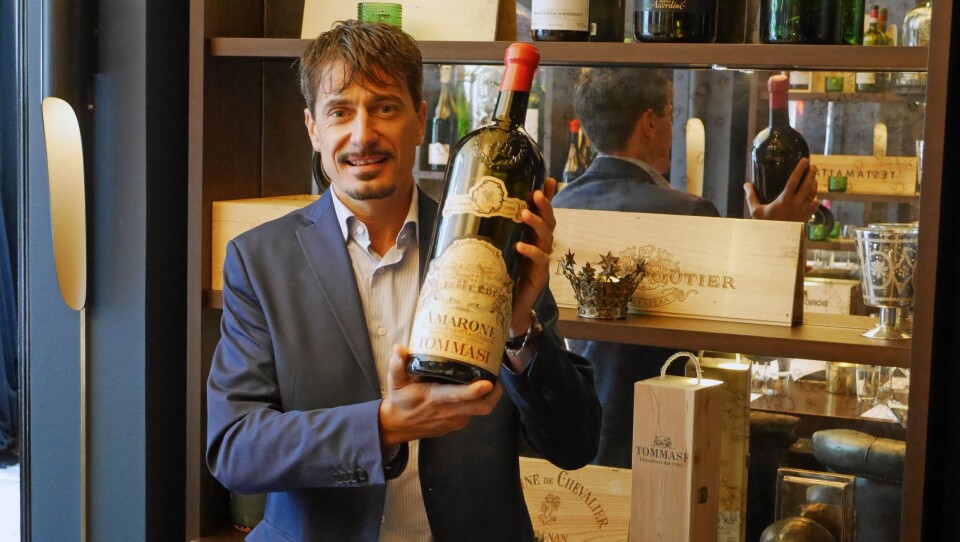 KJEMPER FOR AMARONE: Kampen mot masseproduksjon var et viktig tema da Pierangelo Tommasi var på Norgesbesøk nylig. KJEMPER FOR AMARONE: Kampen mot masseproduksjon var et viktig tema da Pierangelo Tommasi var på Norgesbesøk nylig.