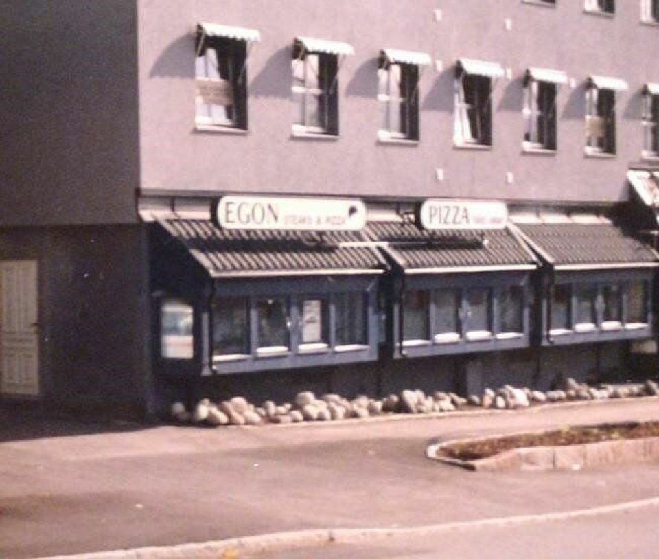 1984: På Nordstrand vart den fyrste Egon-restauranten opna i 1984. Sidan har kjeden vakse og har nå over 30 restaurantar over heile landet. (Foto: Norrein).