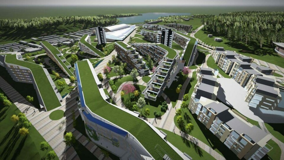 2020: Slik er det planlagt at Oslofjord Convention Center ser ut om drøye to år.