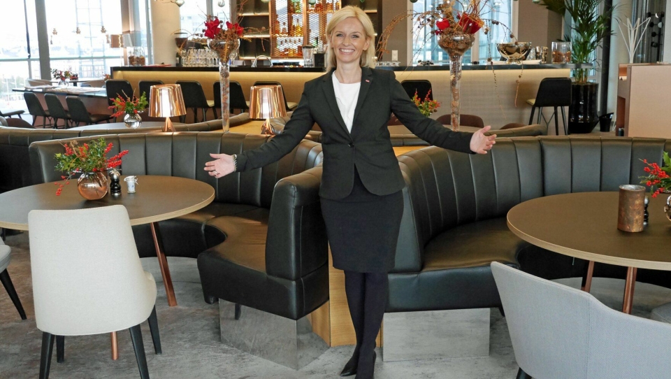 NY SJEF: Lise Solheim Haukedal er ansatt som hotelldirektør ved Hotel Norge i Bergen.