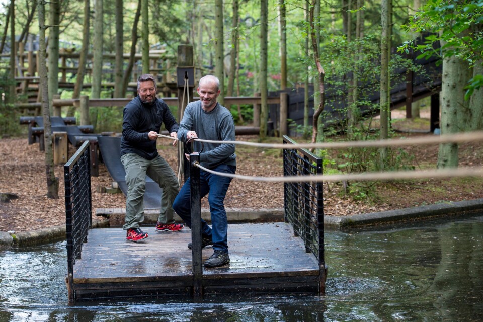 LEK OG LÆRING: Hotellet har økende etterspørsel etter konferanser.