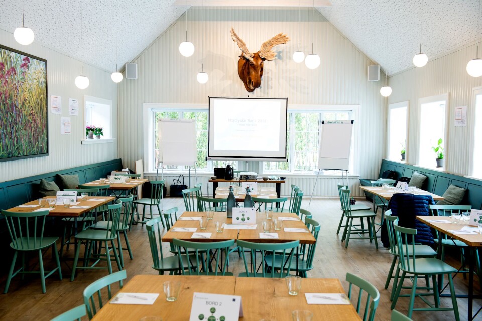 KAN KOMBINERE: Med det nye restaurantbygget kan den 'gamle' restauranten brukes til konferanser, mens gjester spiser i den nye avdelingen.